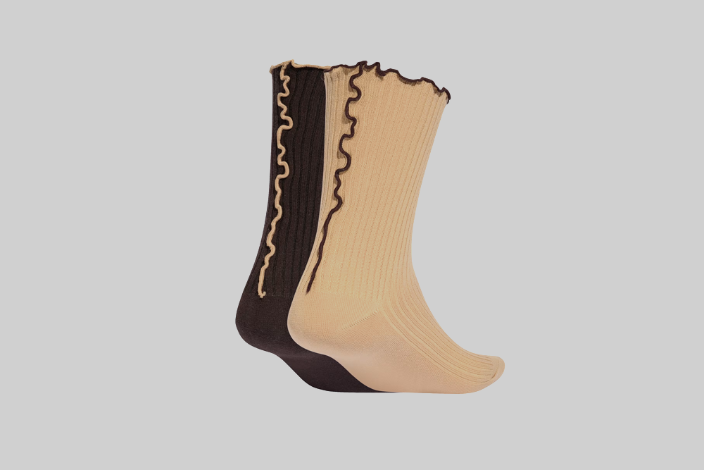adidas Ruffle Socks 2 Pack - KR4220