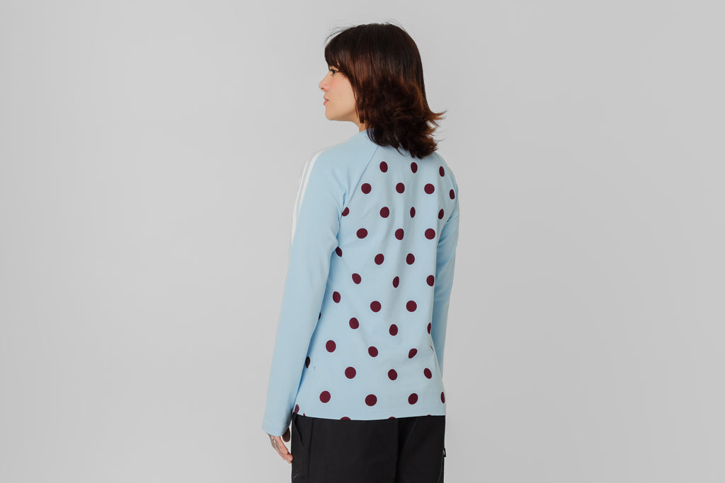 Women's adidas Polka Dots LS Top - KV1175 - Lust México