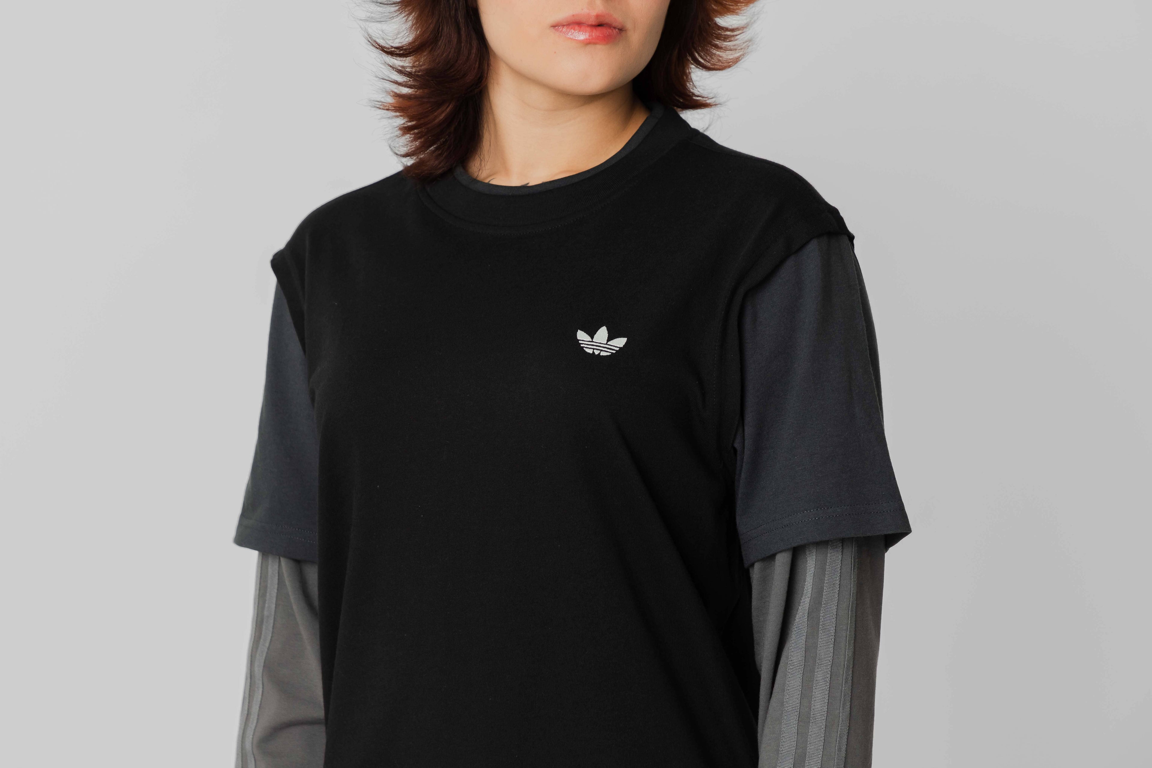 Women's adidas Loose Layered LS - KV1178 - Lust México