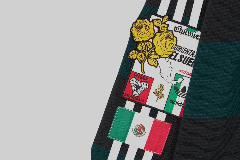 adidas x Willy Chavarria LS Rugby Shirt - KV1977 - Lust México