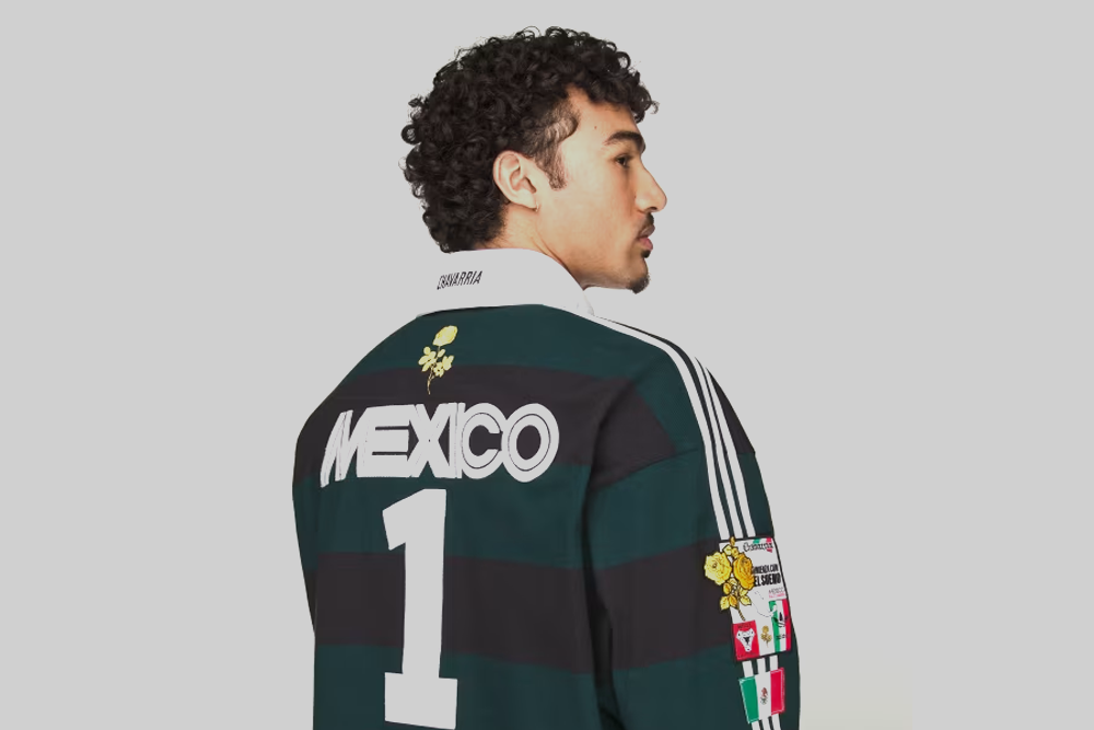 adidas x Willy Chavarria LS Rugby Shirt - KV1977 - Lust México