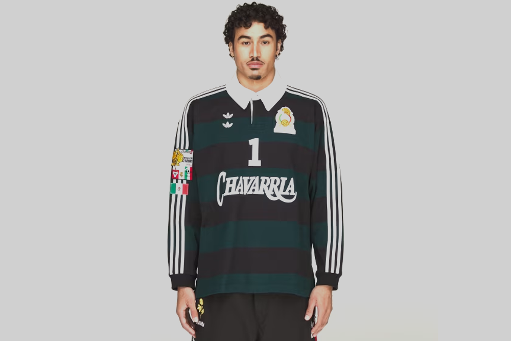 adidas x Willy Chavarria LS Rugby Shirt - KV1977 - Lust México