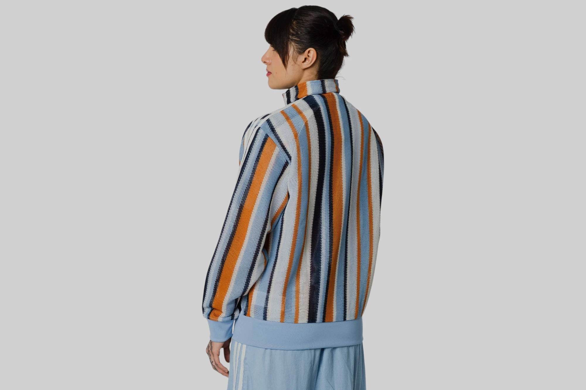 Women's adidas Summer Glow Knit Firebird Track Top - KX9473 - Lust México