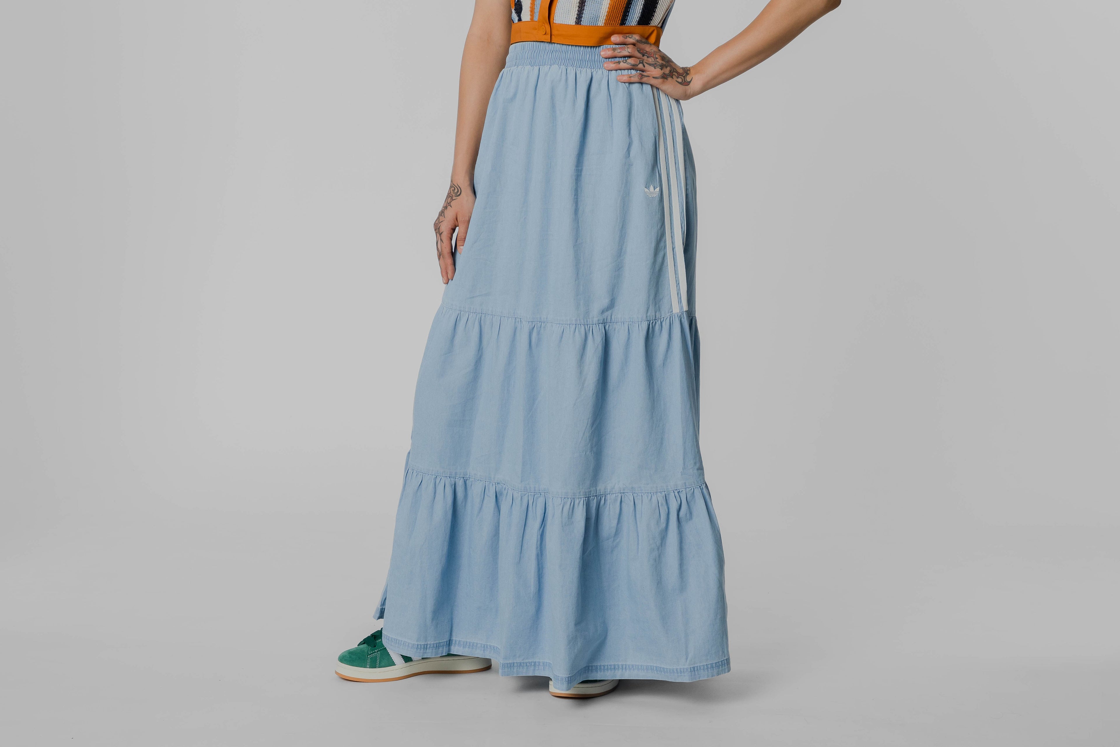 Women's adidas Denim Skirt - KY8113