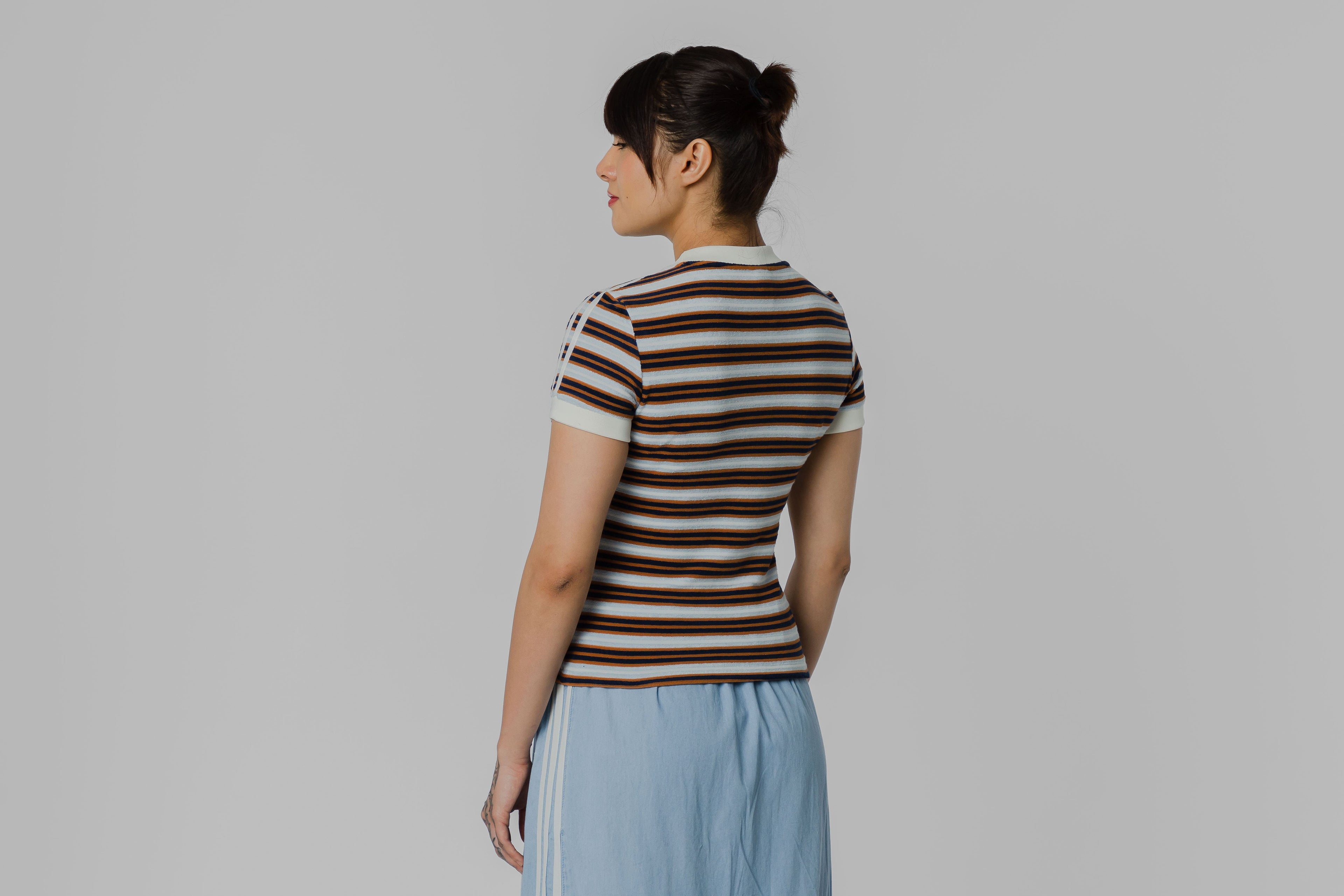 Women's adidas Striped Tee - KY8115
