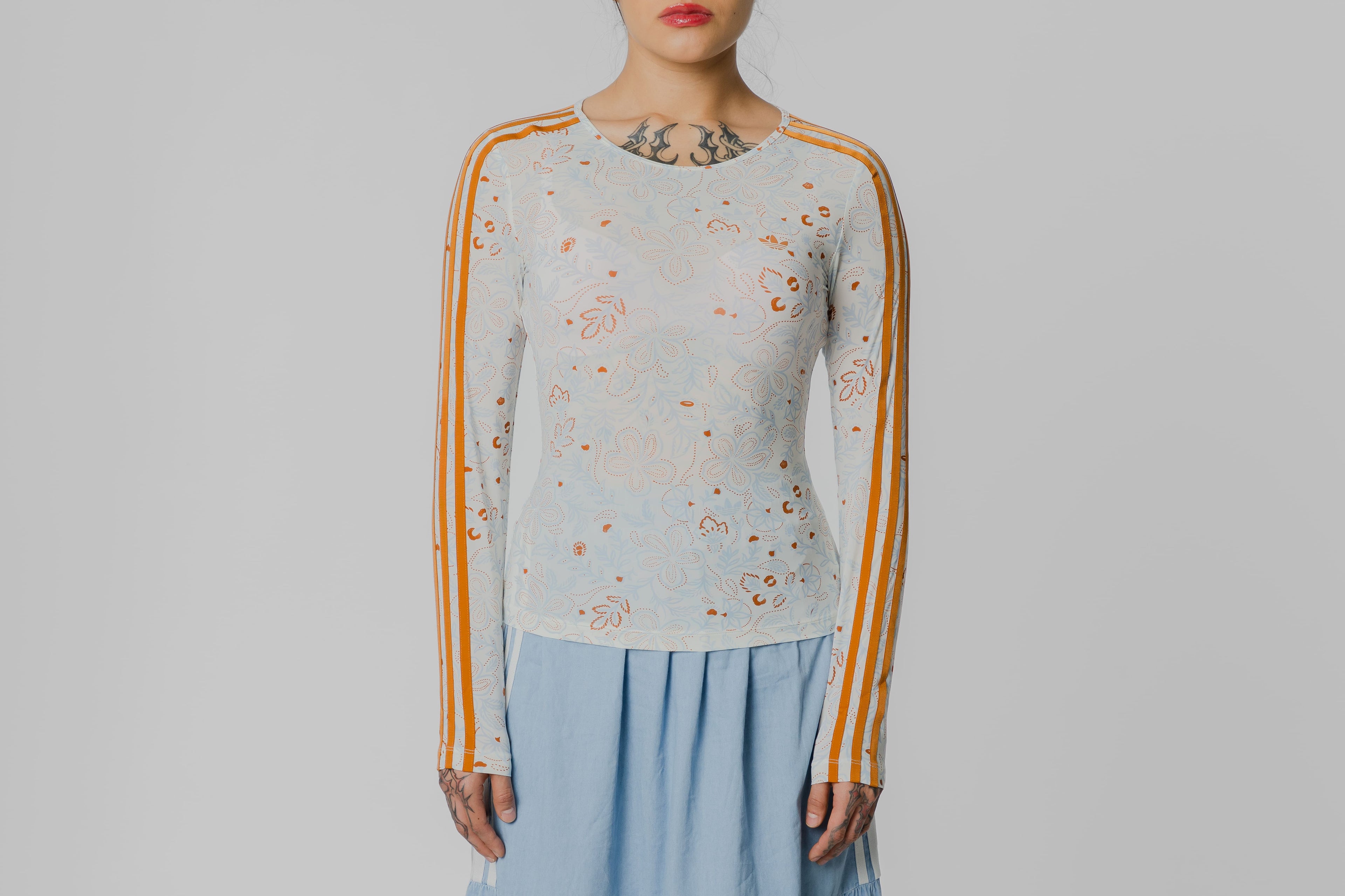 Women's adidas Summer Glow Graphic LS Mesh - KY8138 - Lust México