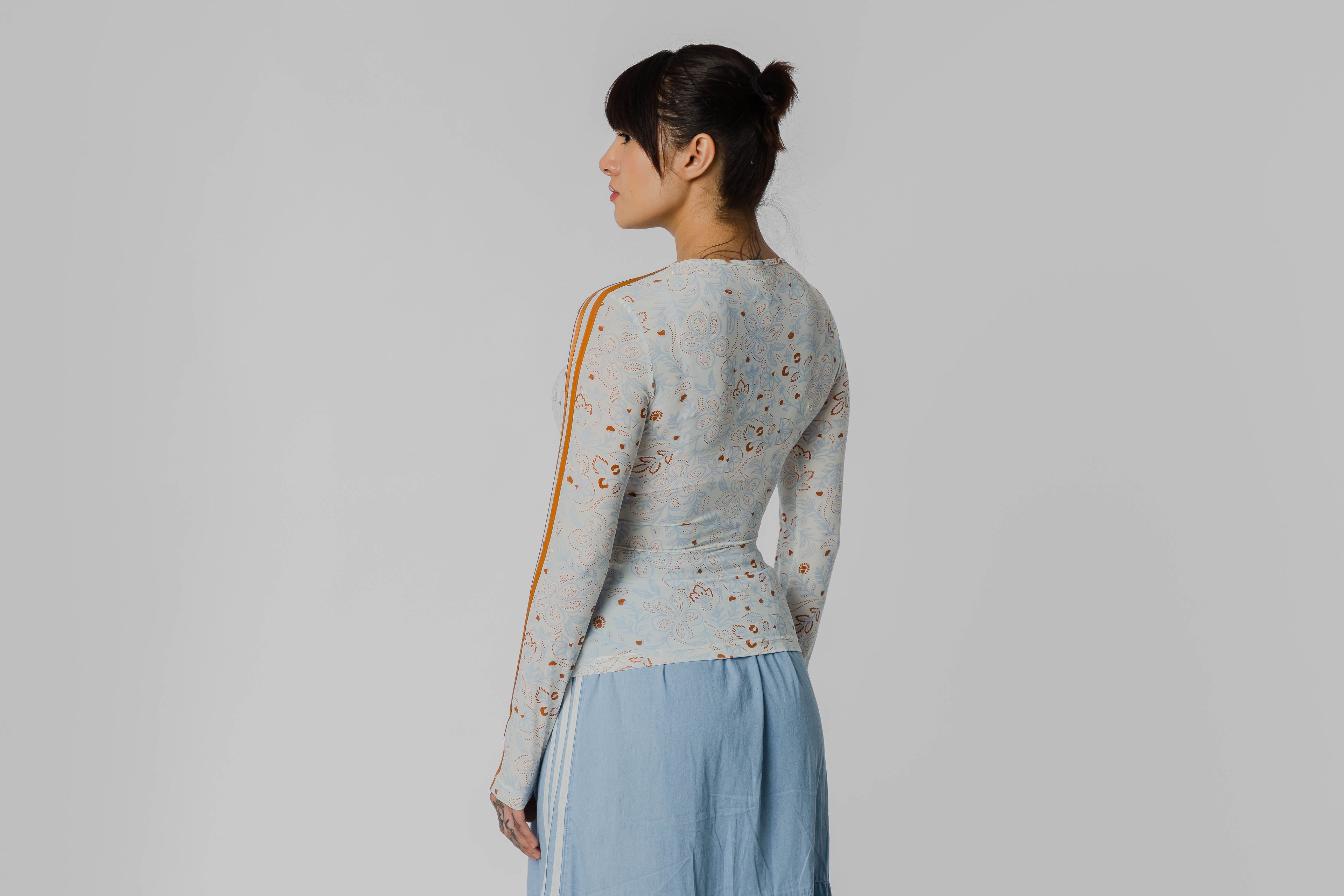 Women's adidas Summer Glow Graphic LS Mesh - KY8138