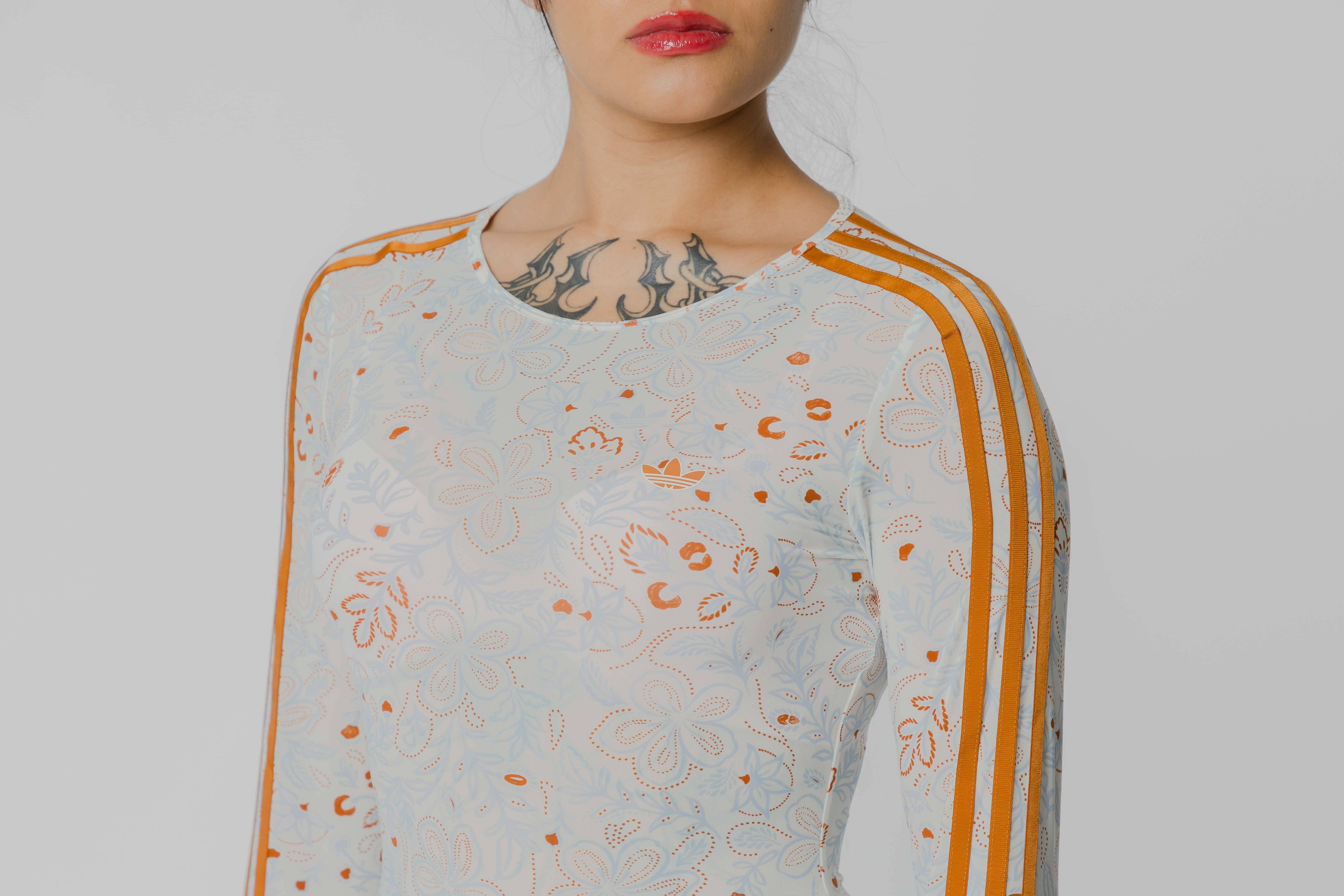 Women's adidas Summer Glow Graphic LS Mesh - KY8138