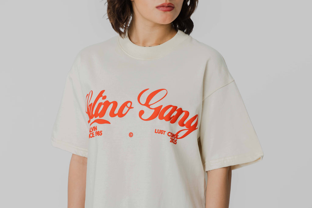 J Balvin x Lust Latino Gang Tee 'Off White' - Lust México