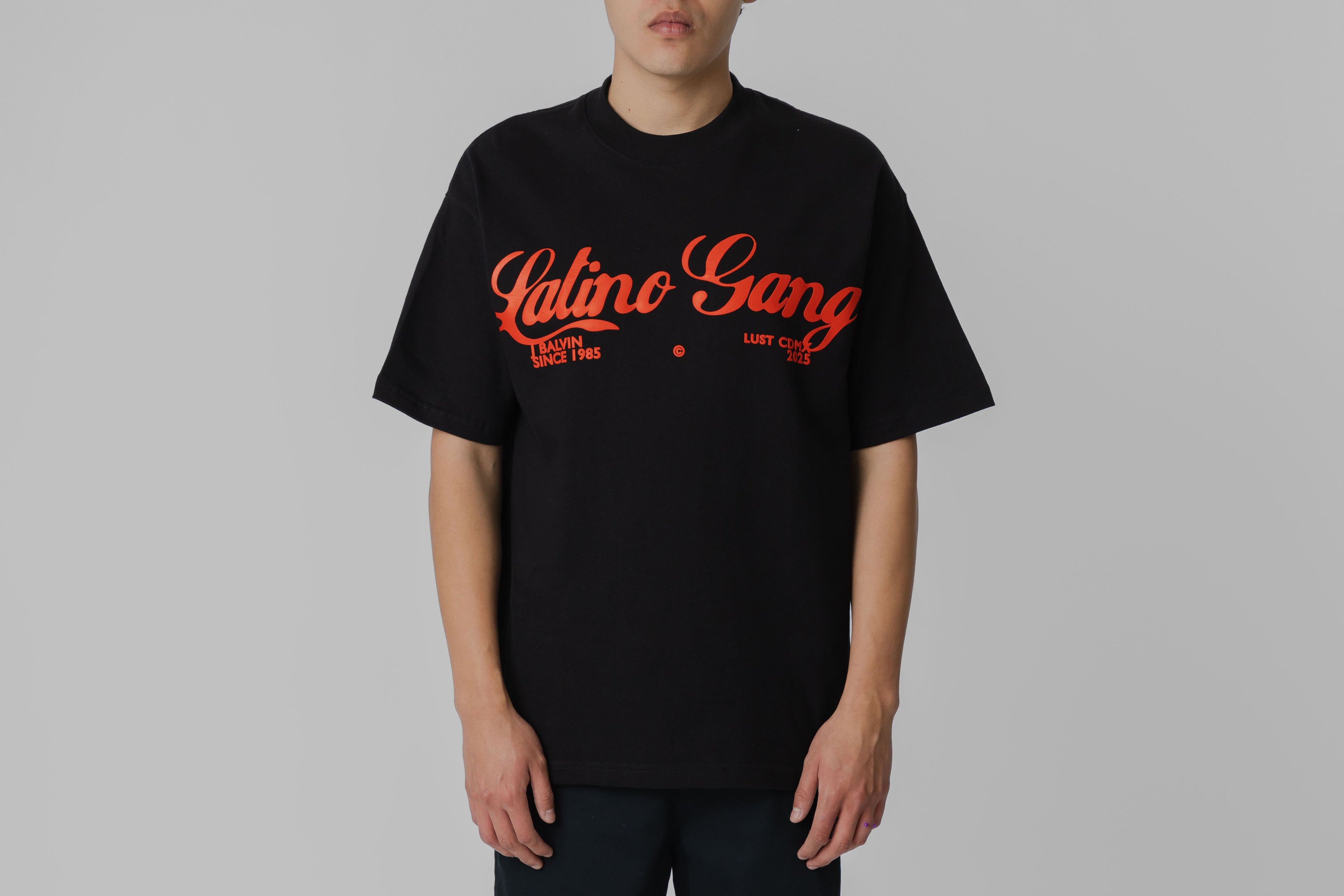 J Balvin x Lust Latino Gang Tee 'Black' - Lust México