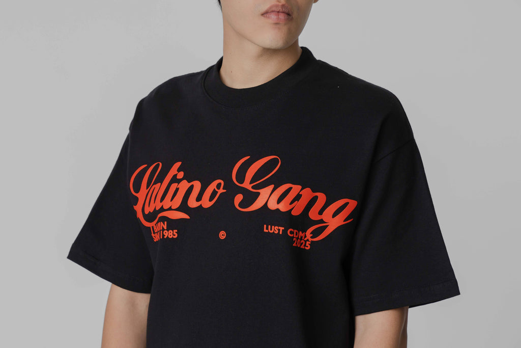 J Balvin x Lust Latino Gang Tee 'Black' - Lust México