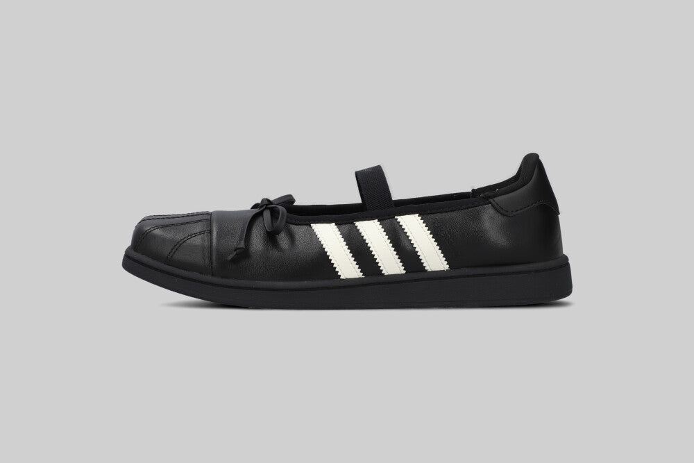 Women's adidas Originals x JENNIE Superstar SQ Ballet  'Core Black' - LB3787