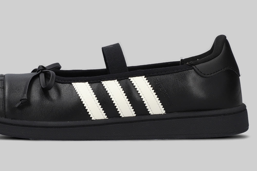 Women's adidas Originals x JENNIE Superstar SQ Ballet  'Core Black' - LB3787