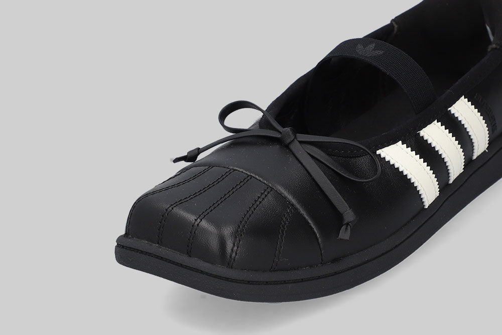Women's adidas Originals x JENNIE Superstar SQ Ballet  'Core Black' - LB3787