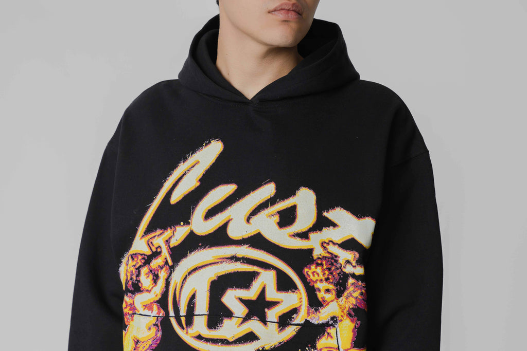Lust Brand Angels Don't Pray Hoodie - LBANDPHOO-BLK - Lust México