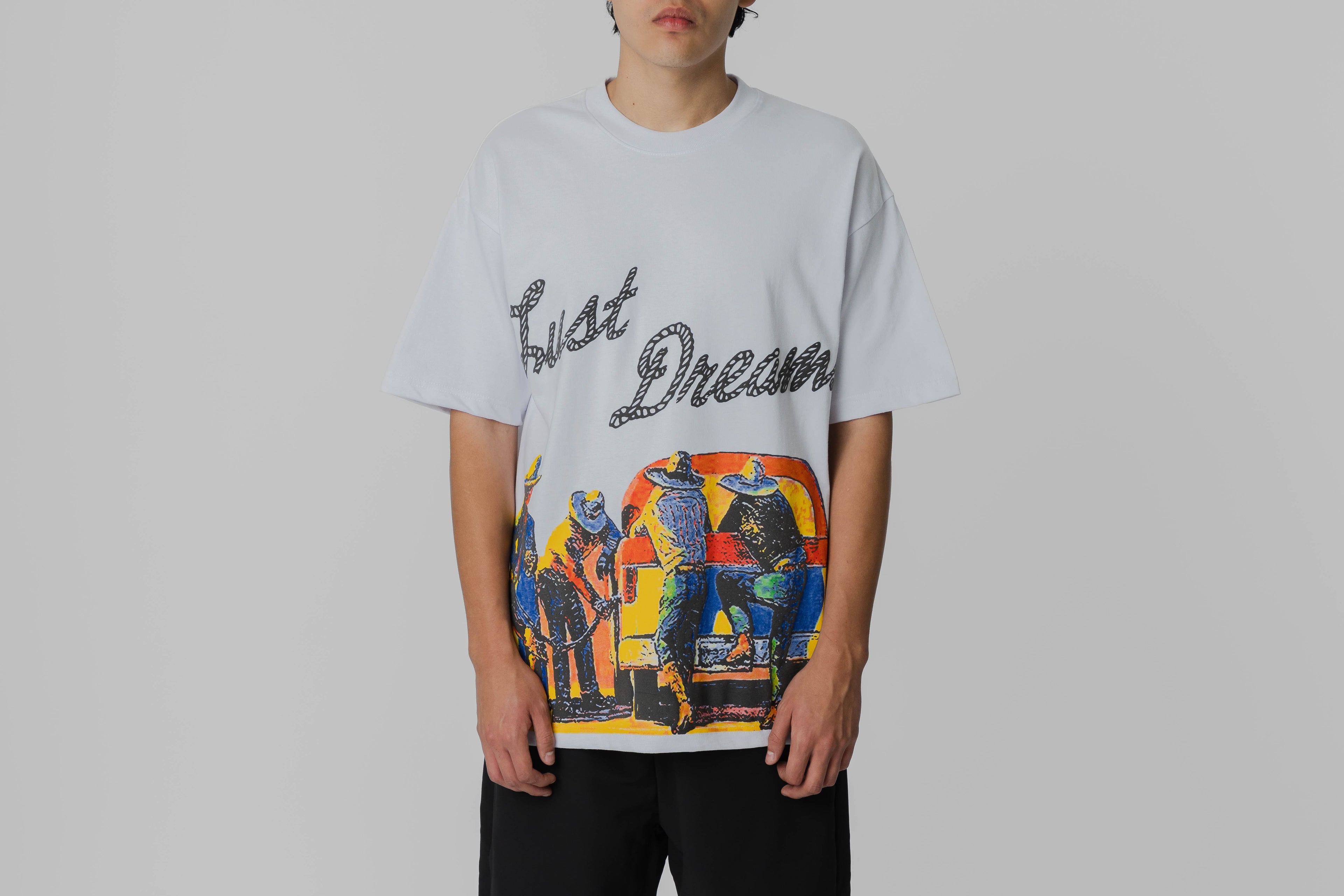 Lust Brand Dreams Tee 'White' APP - TOP - UNISEX - ADULT - INLINE - WI - 25 en Lust México