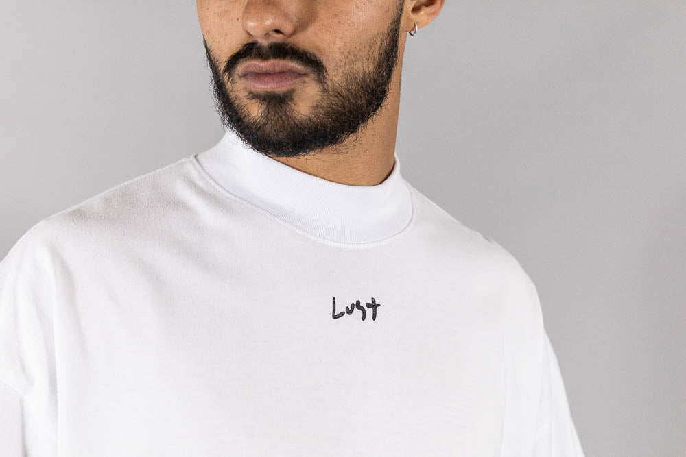 Lust Brand Handwritten Tee 'White' - [sku] - Lust México