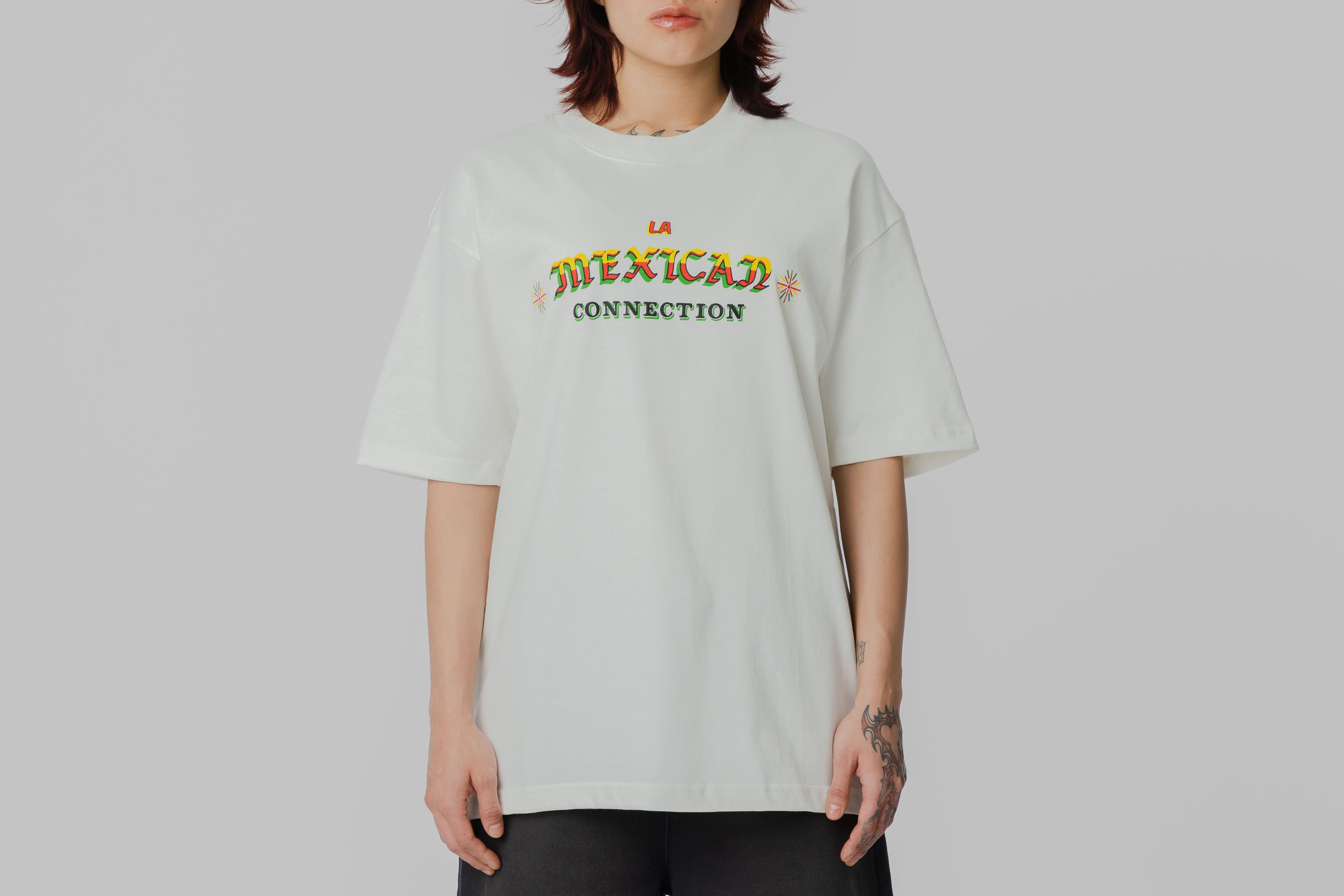 Lust Brand Mexican Tee - LBLAMEXTEE-BONE - Lust México