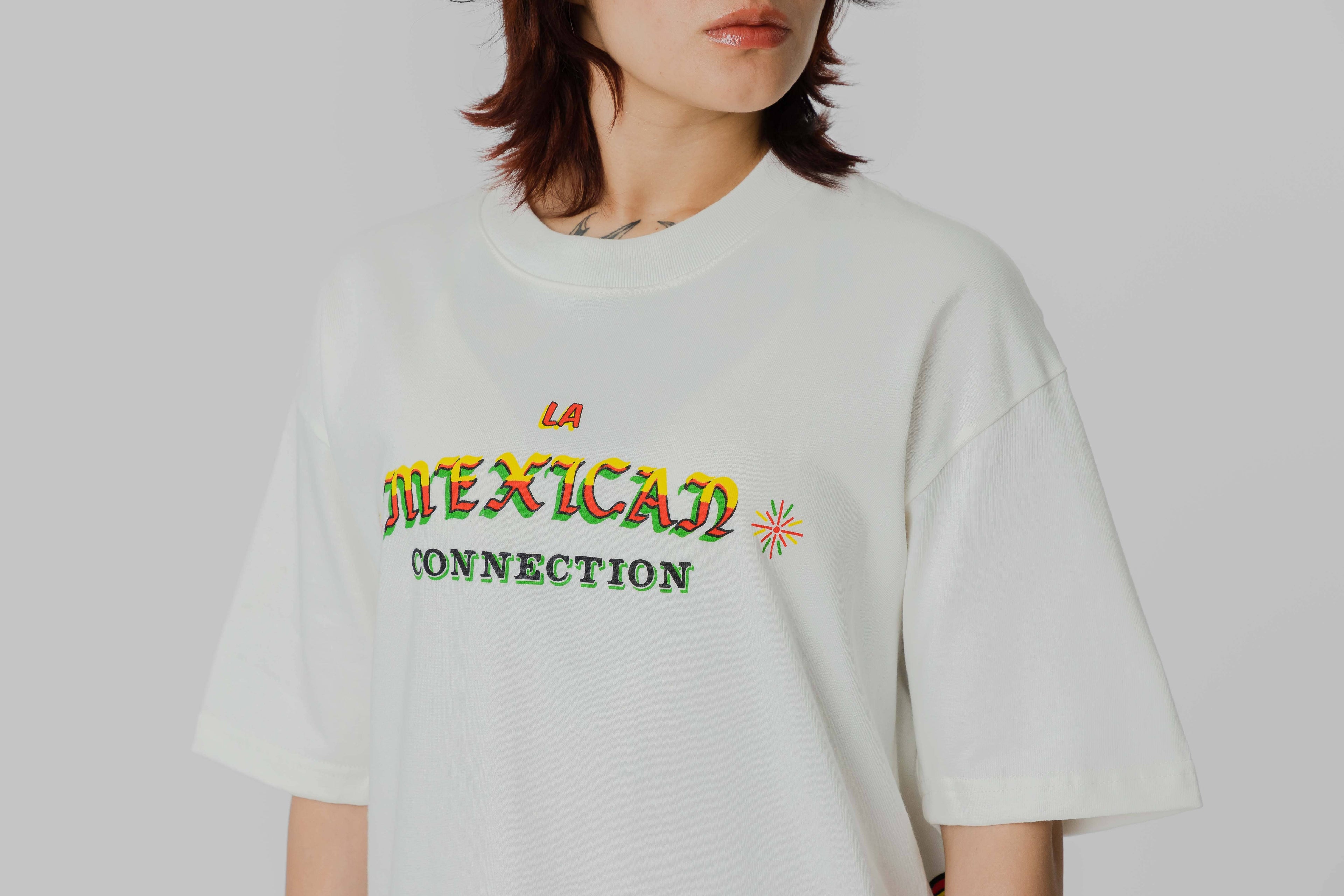 Lust Brand Mexican Tee - LBLAMEXTEE-BONE - Lust México