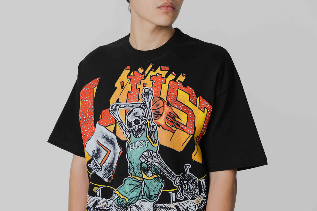 Lust Brand Basketball SS Tee 'Black'