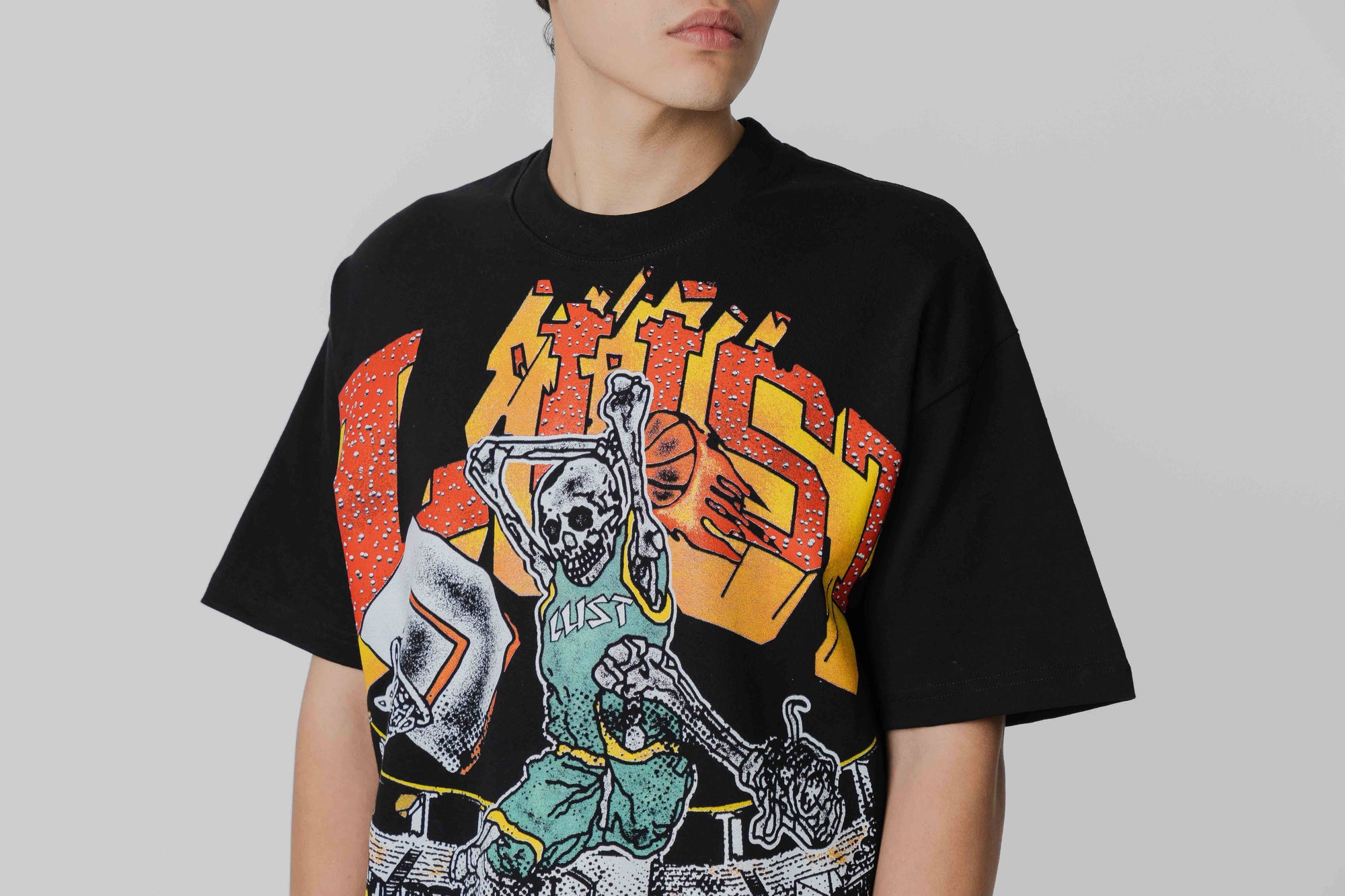 Lust Brand Basketball SS Tee 'Black'