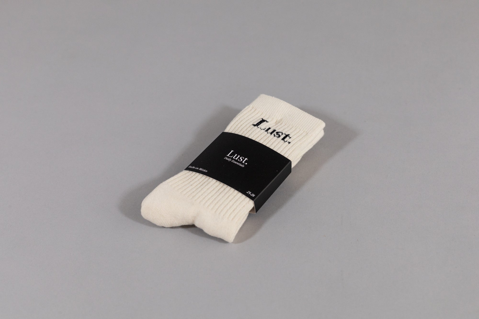 Lust Logo Socks 'Cosmic Latte' - [sku] - Lust México