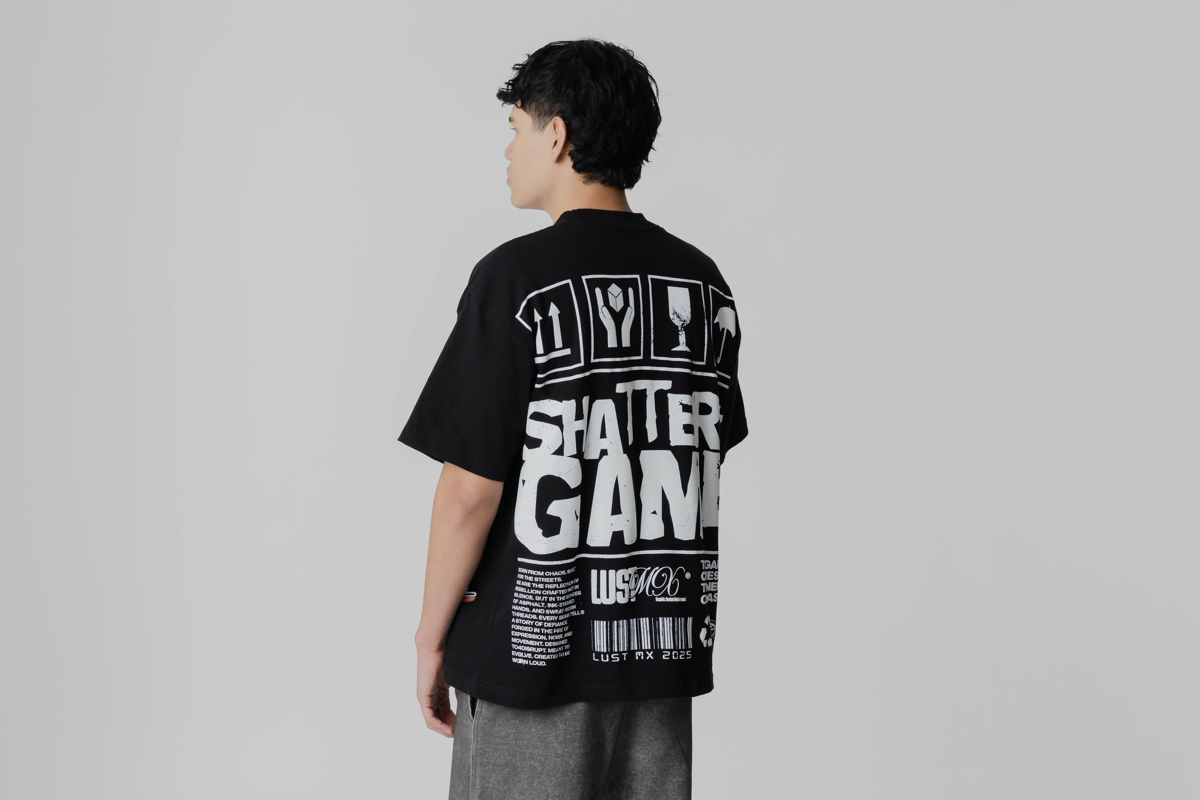 Lust Brand Shattered Game Tee APP - TOP - UNISEX - ADULT - INLINE - FA - 25 en Lust México