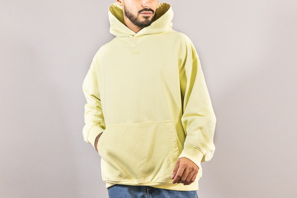 Lust Daily Essentials Hoodie 'Mint Lemon Yellow' - [sku] - Lust México