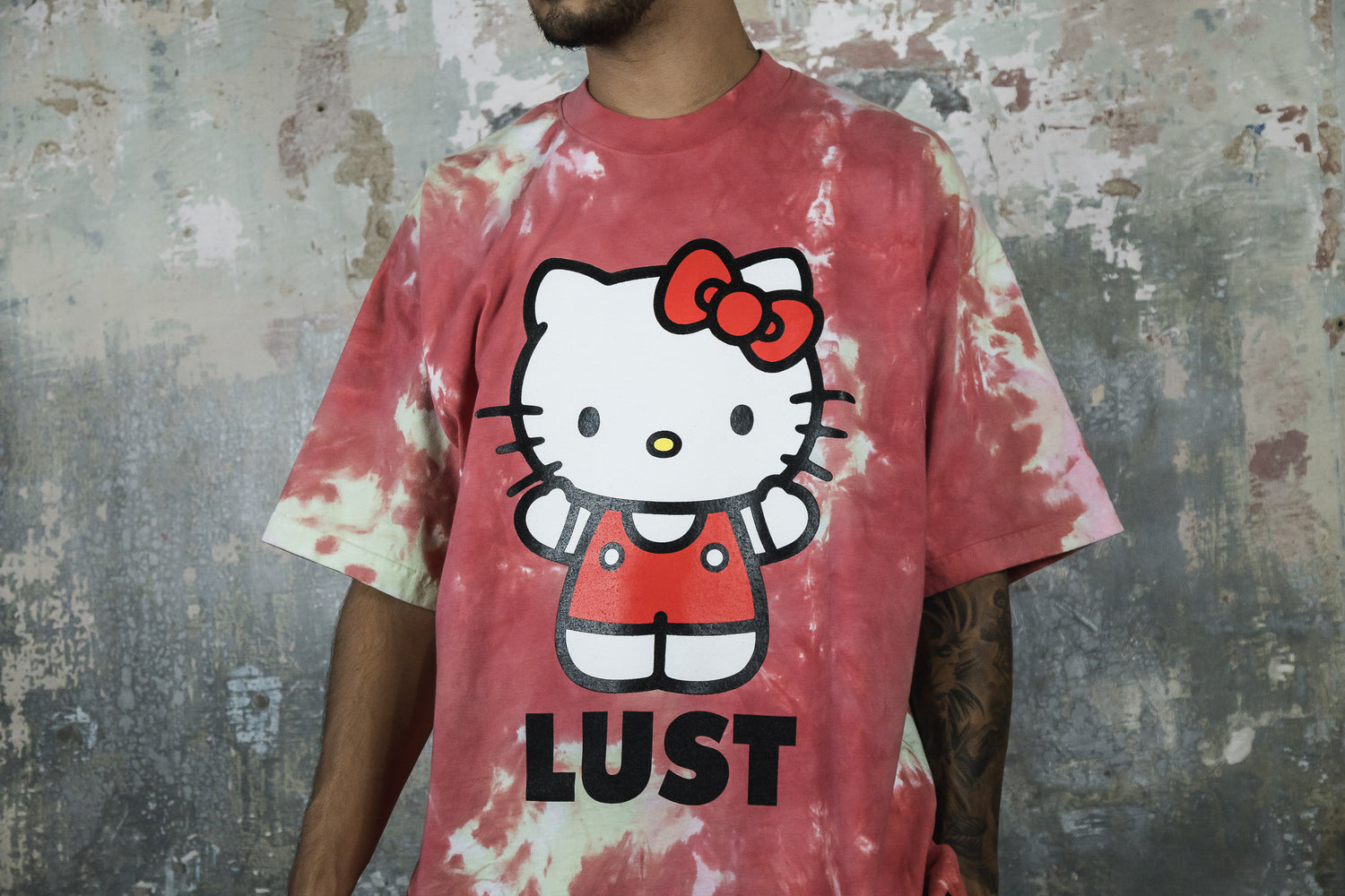Hello Kitty x Lust Tie-Dye Tee (6914519138370)