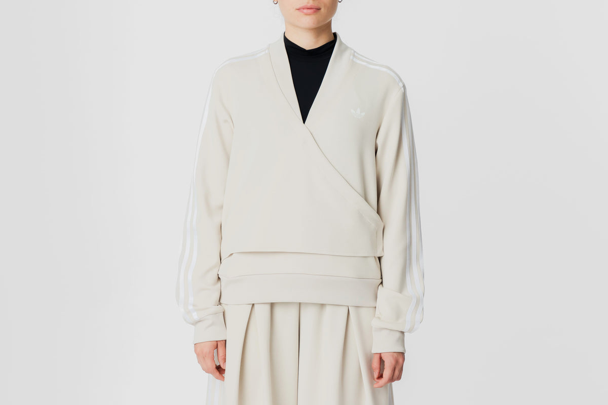 Women's adidas Originals x JENNIE Wrap SSTR Track Top - LD4964 - Lust México