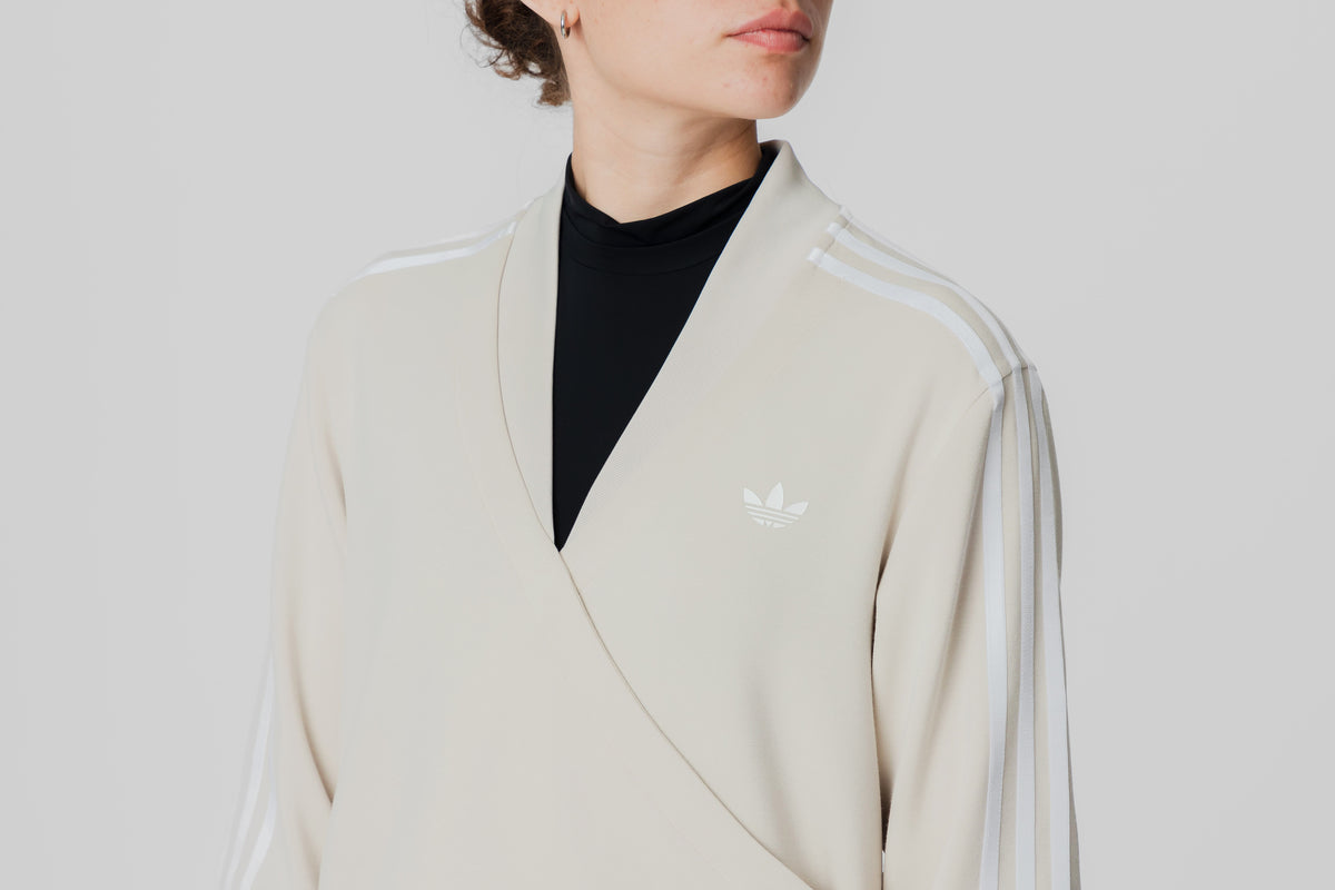 Women's adidas Originals x JENNIE Wrap SSTR Track Top - LD4964 - Lust México