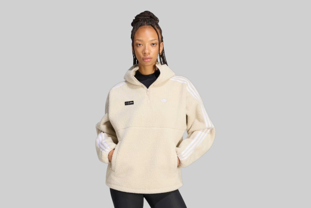 Women's adidas Originals x JENNIE Hooded Fleece Jacket - LD4967