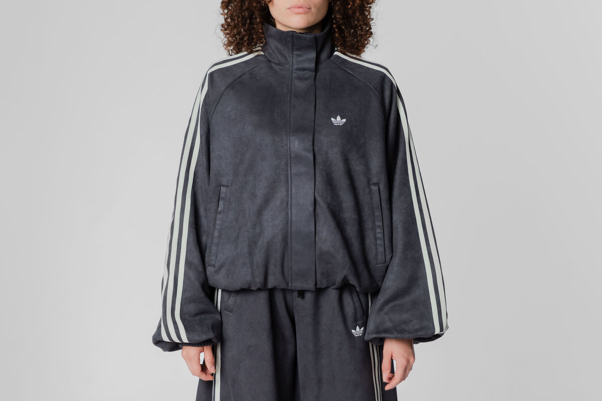 Women's adidas Adilenium 6 Faux Suede Track Top - LH1919 - Lust México