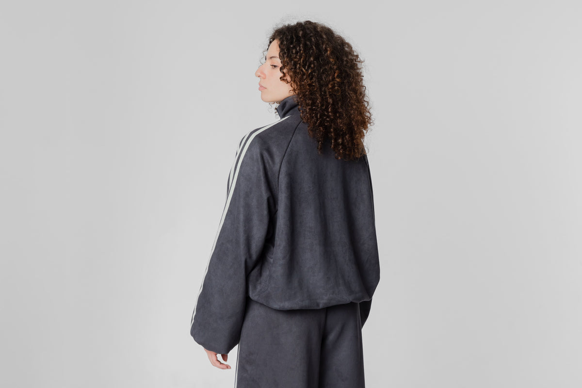 Women's adidas Adilenium 6 Faux Suede Track Top - LH1919 - Lust México