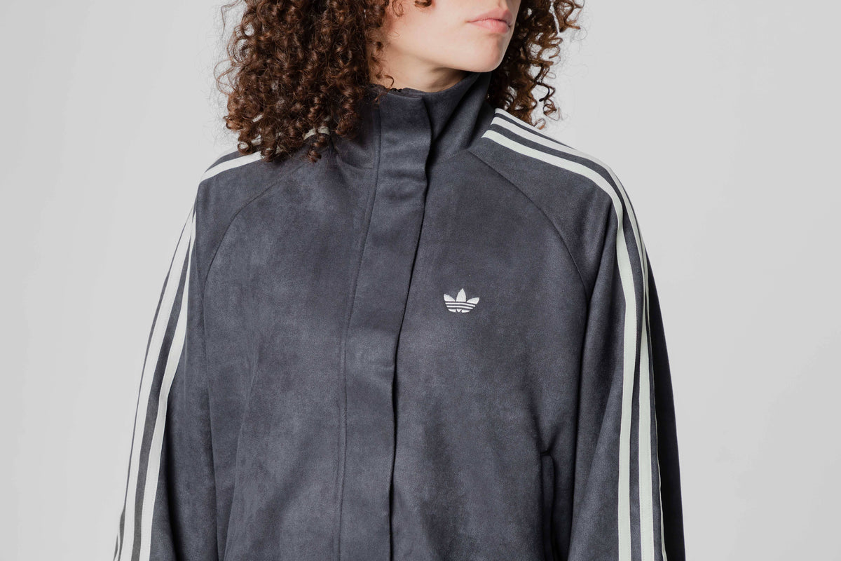 Women's adidas Adilenium 6 Faux Suede Track Top - LH1919 - Lust México