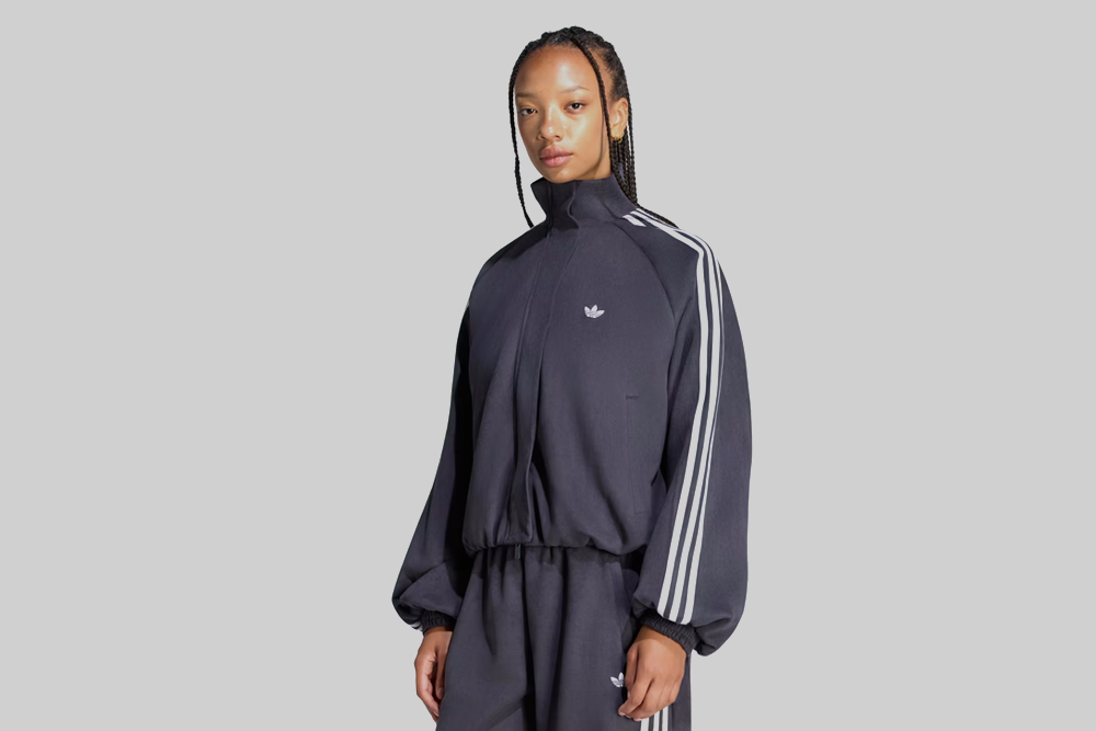 Women's adidas Adilenium 6 Faux Suede Track Top - LH1919 - Lust México