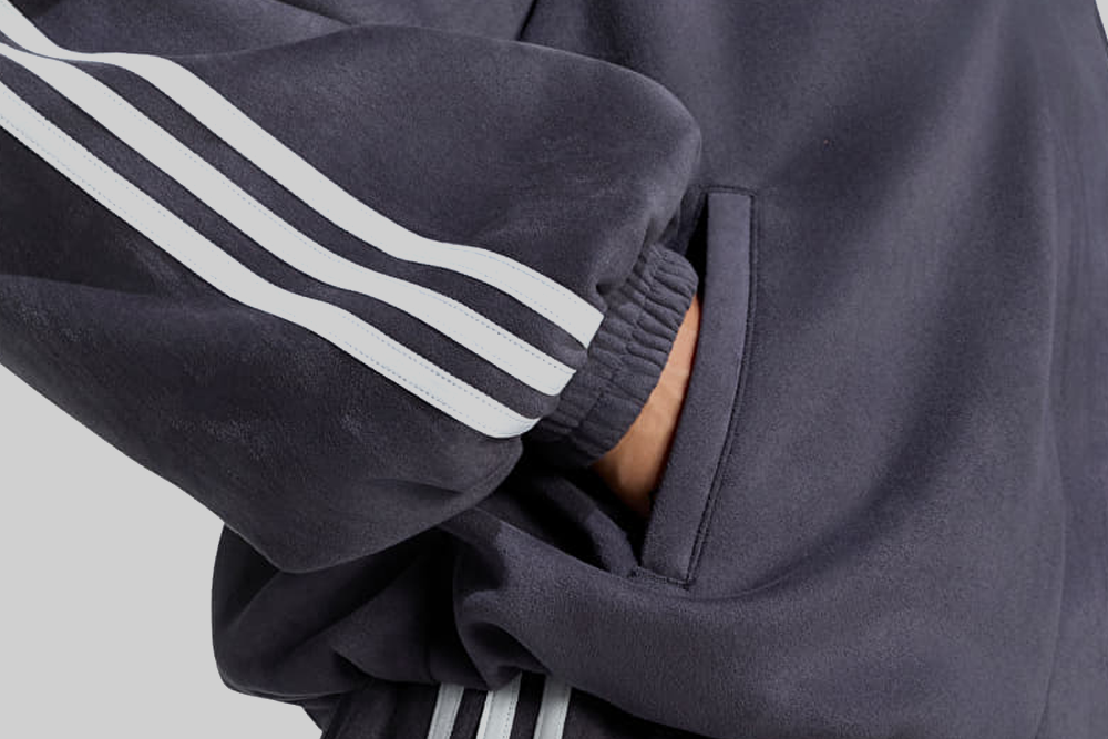 Women's adidas Adilenium 6 Faux Suede Track Top - LH1919 - Lust México
