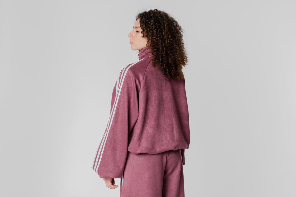 Women's adidas Adilenium 6 Faux Suede Track Top - LH1920 - Lust México