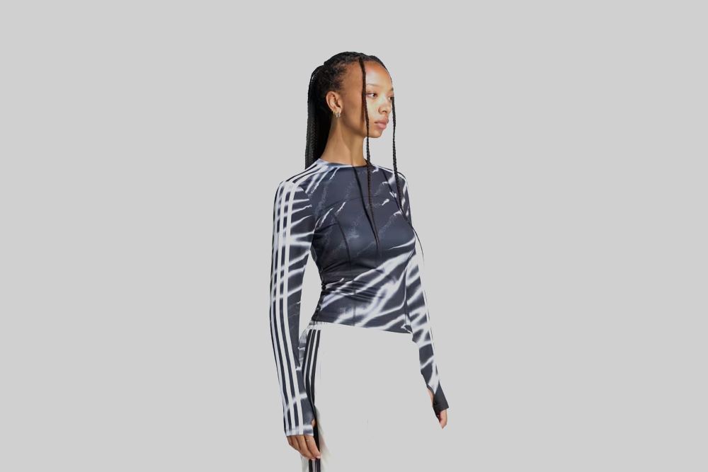 Women's adidas Adilenium 6 GFX Tee - LH1951 - Lust México
