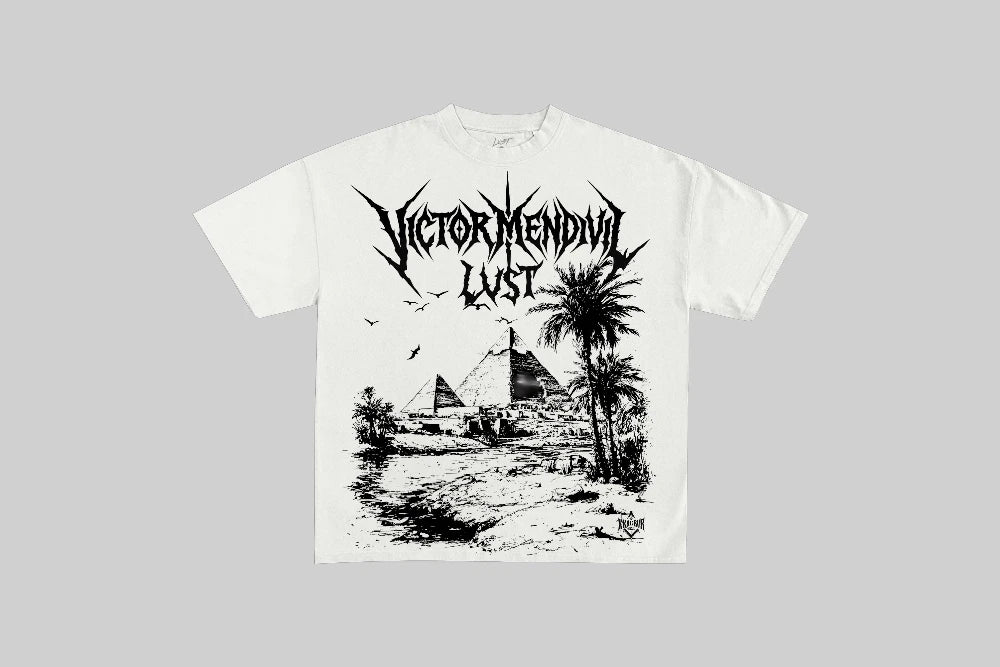 Lust Brand Victor Mendivil Tee - LBVMENTEE-WHT - Lust México