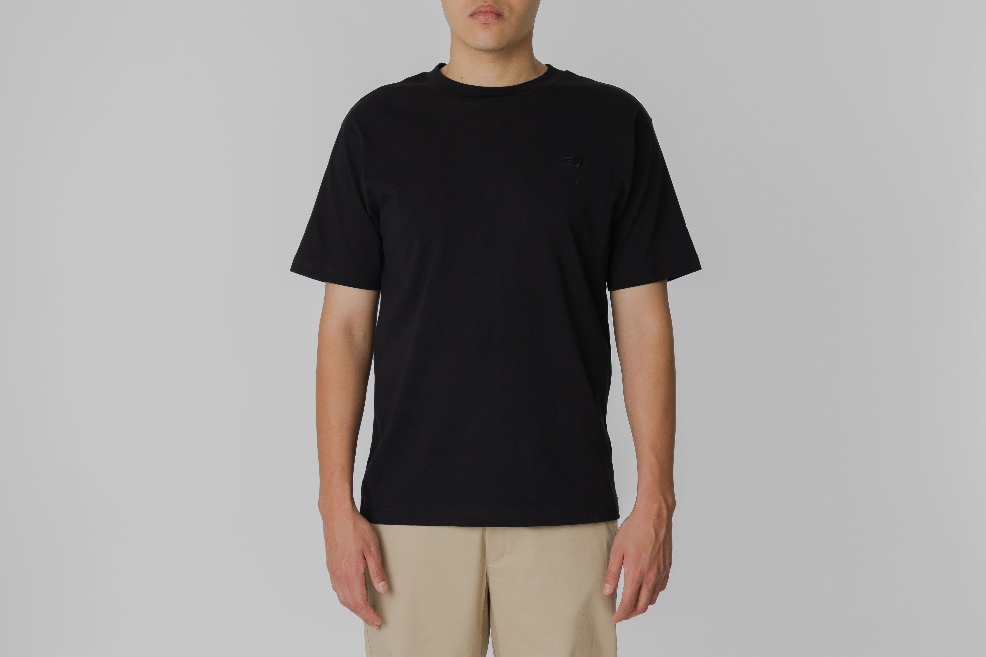 New Balance Athletics Cotton T-Shirt - MT41533_BK - Lust México