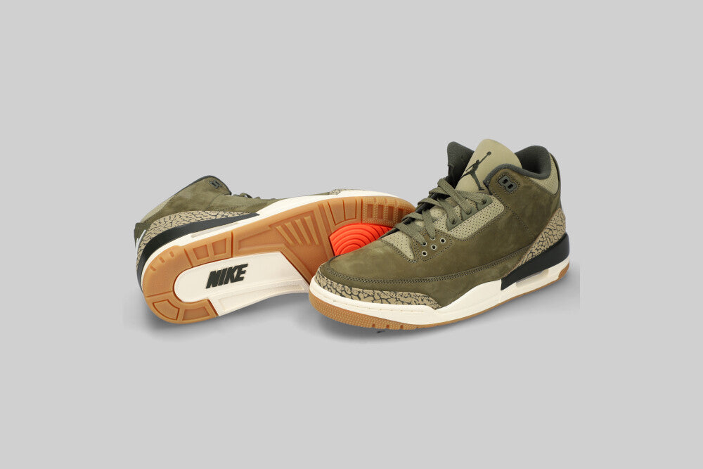 Air Jordan 3 'Medium Olive' - DN3707-202 FTW - SNEAKERS - MEN - ADULT - QS - WI - 25 en Lust México