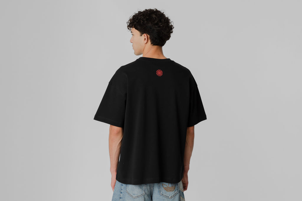 J Balvin Omerta Pin T-Shirt - OMT01-BLK - Lust México