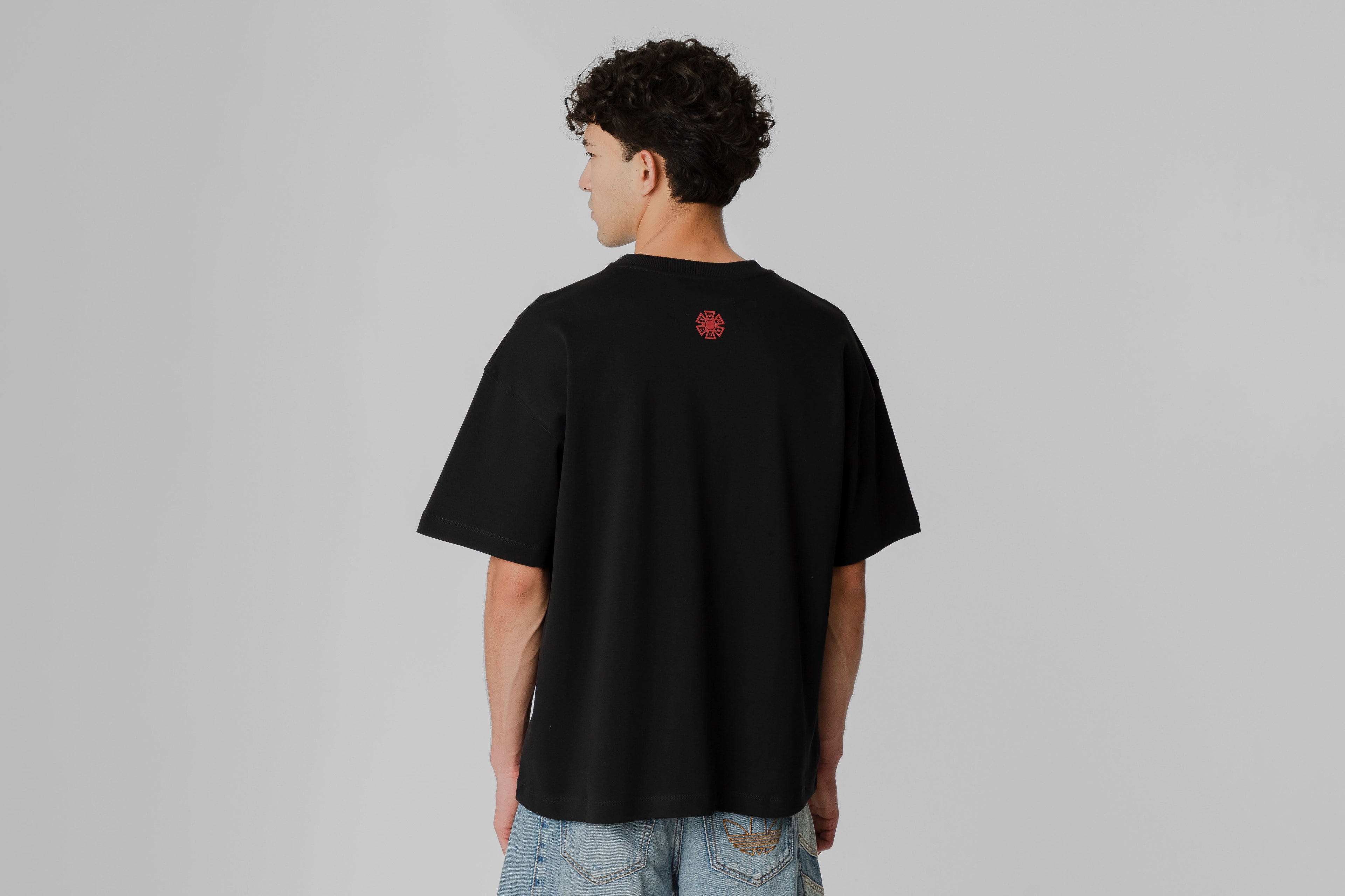 J Balvin Omerta Pin T-Shirt - OMT01-BLK - Lust México