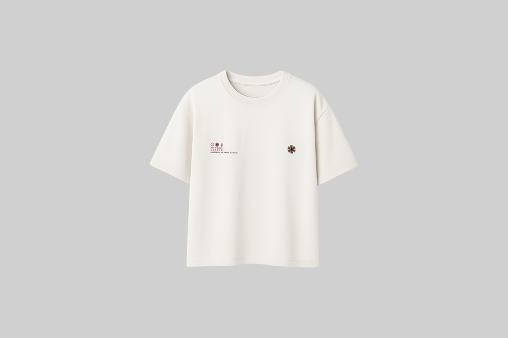 J Balvin Omerta Pin T-Shirt - OMT02-WHT - Lust México