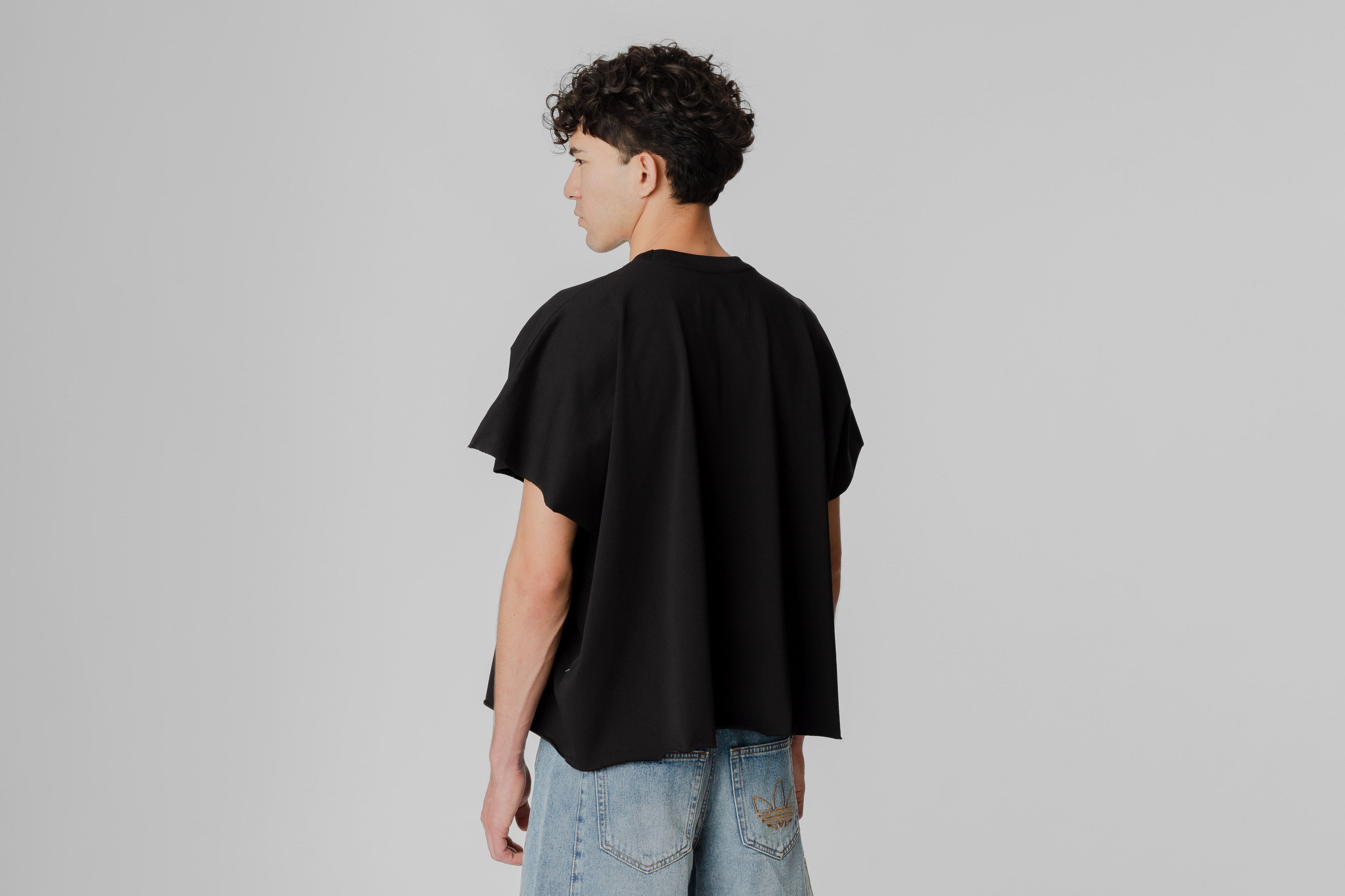 J Balvin Omerta SL Boxy Tee - OMT03-BLK - Lust México