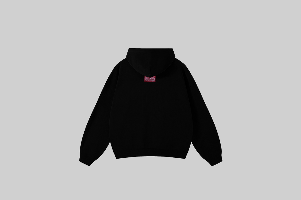 J Balvin Omerta Hoodie - OMT05-BLK - Lust México