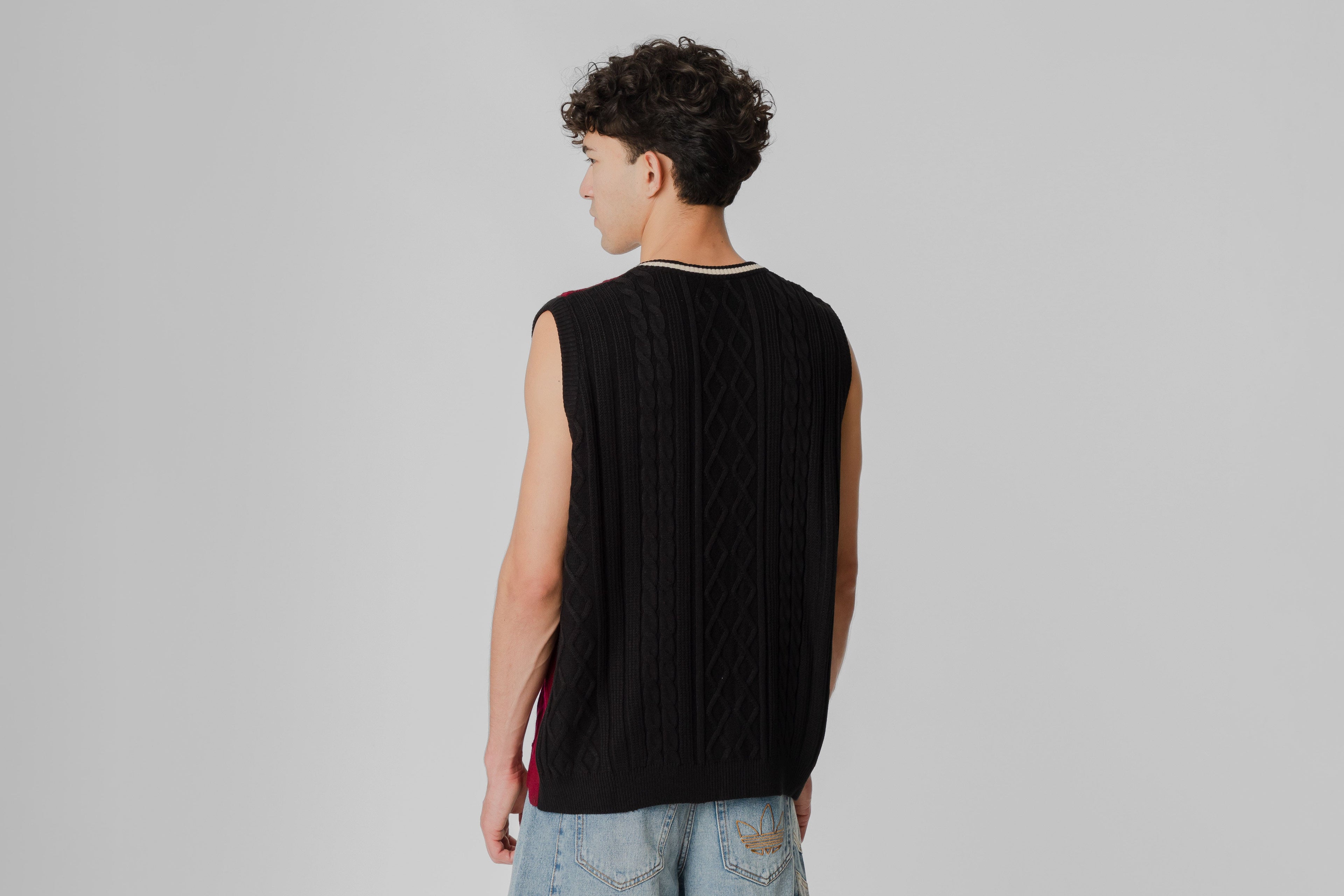 J Balvin Omerta Knitted Vest - OMT16-MCR - Lust México