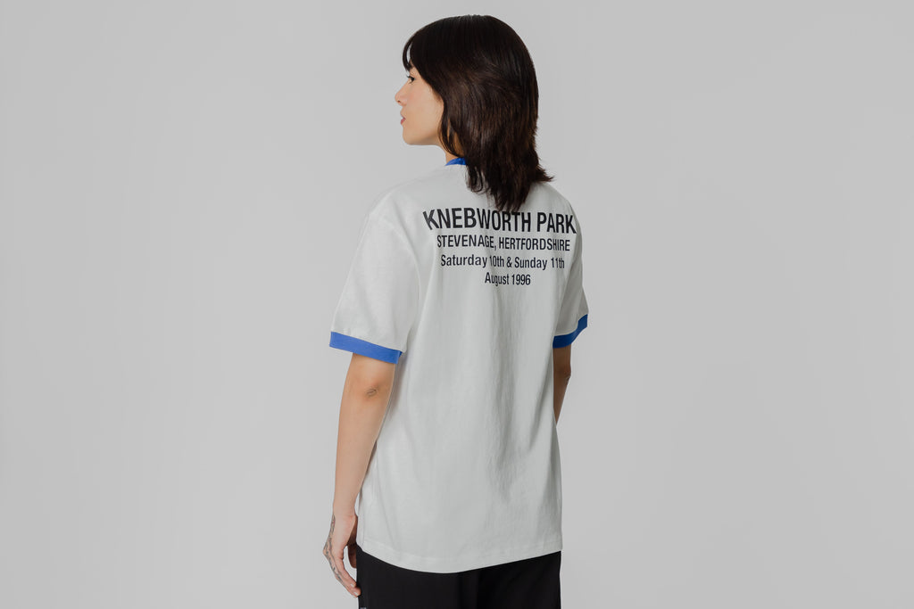 Pleasures x Oasis 1996 Ringer Shirt - P26OA001-WHITE - Lust México