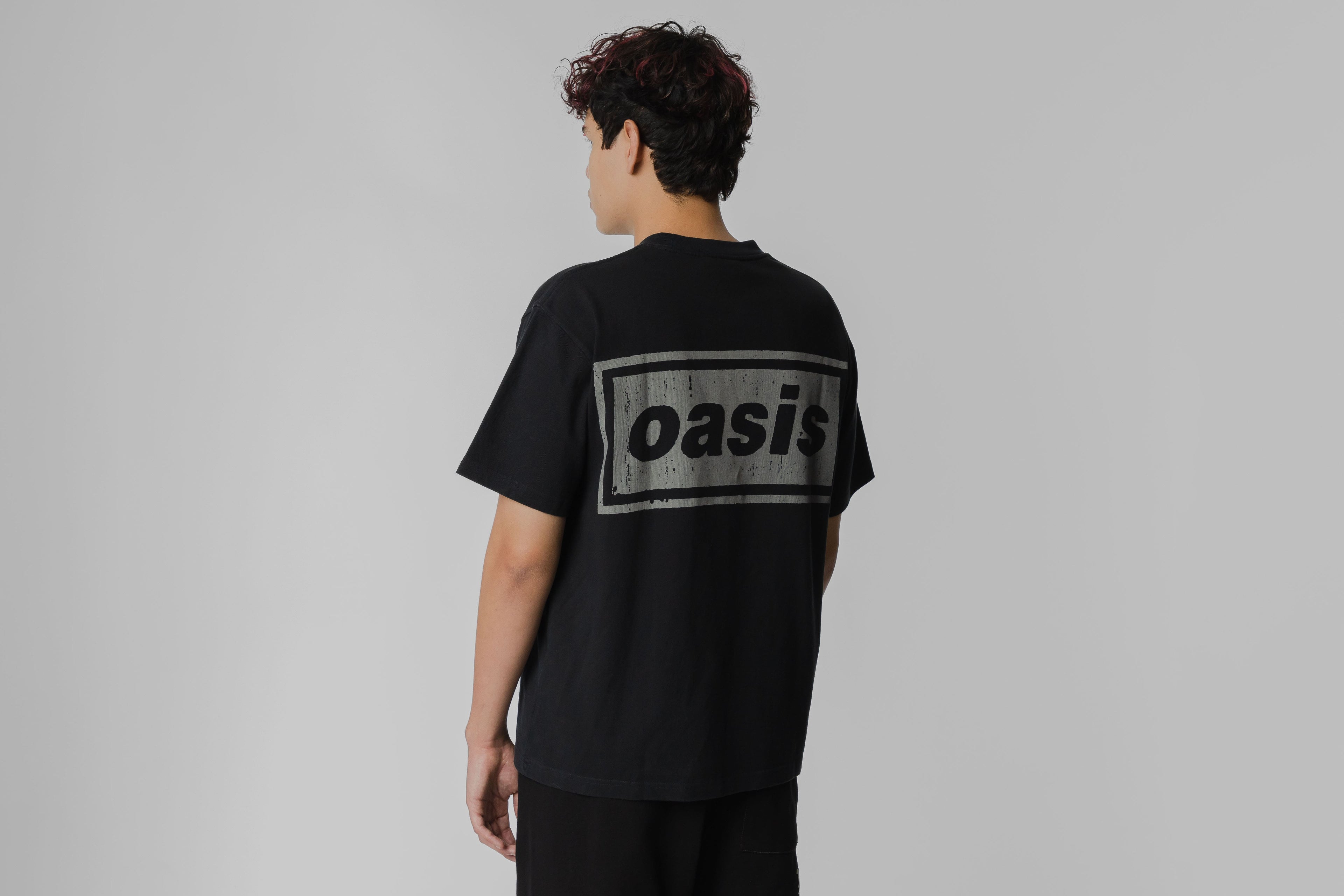 Pleasures x Oasis Definitely Heavyweight Shirt Faded - P26OA002-FADED BLACK - Lust México